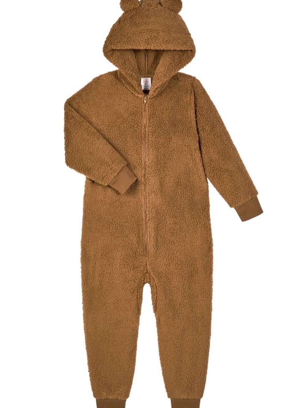 wonder nation Brown Bear Fleece One-Piece onesie